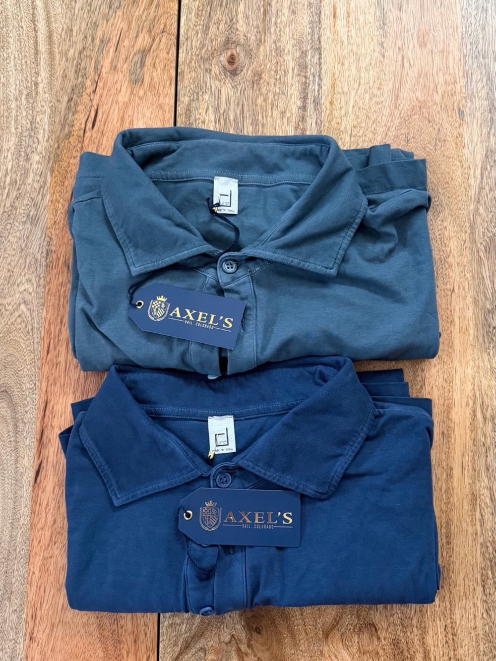 Axel’s Vail Made in Italy Polo Shirt XXL NWT Luxury Cotton $325 Retail; Bundle